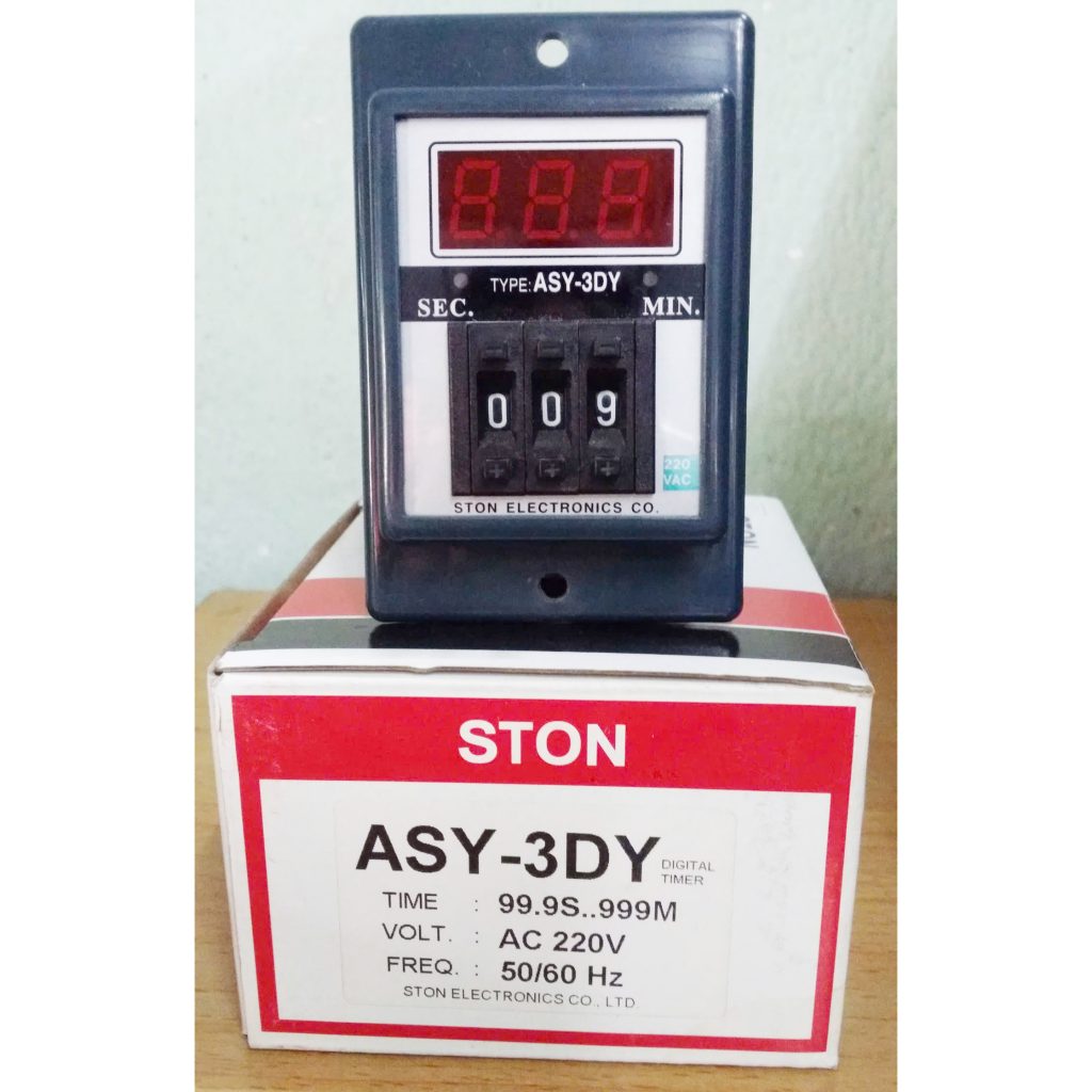 Timer Ston Timer Nhà Phân Phối Rờ Le Thời Gian Timer Đa Năng Ston ASY-3DY Giá Tốt